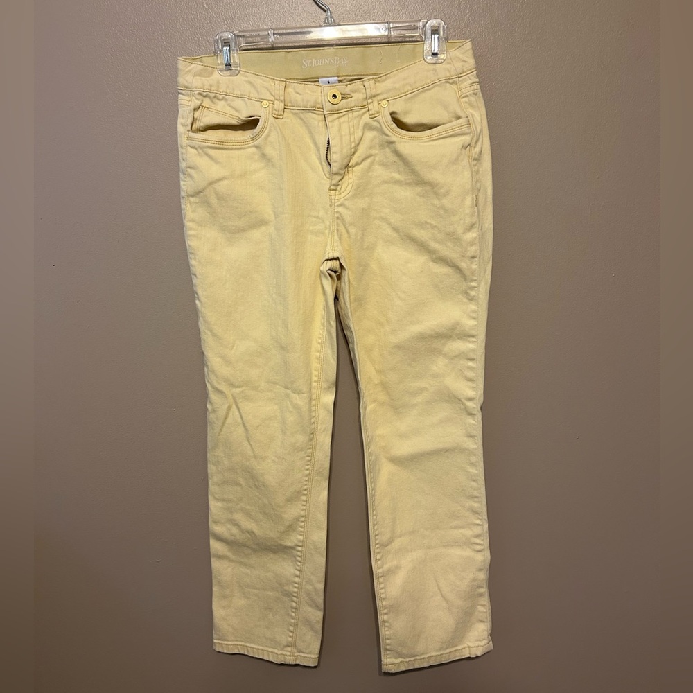 St. John's Bay Yellow Women's Skinny Jeans